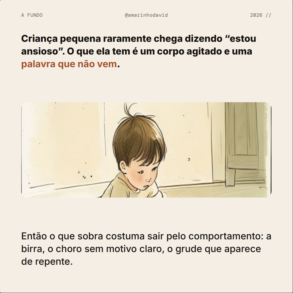 Slide 2 de 10, Ilustrado: introdução do tema com ilustração à mão e texto acolhedor.