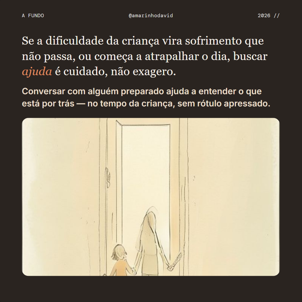 Slide 9 de 10, Ilustrado: convite ao cuidado com ilustração calorosa, sem promessa de cura.